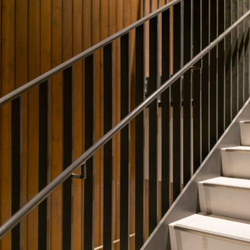 Tactile Guidance Indicators on an Indoor Stair Landing